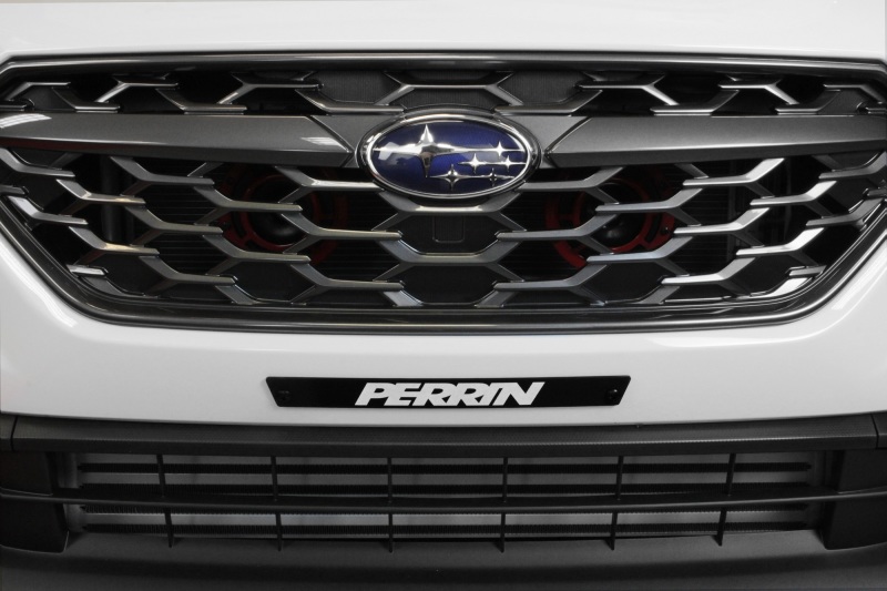 Subaru WRX License Plate Delete - Perrin Performance - Black - `22-`25